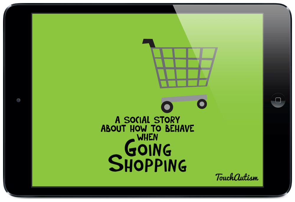 Going Shopping Social Story App Review